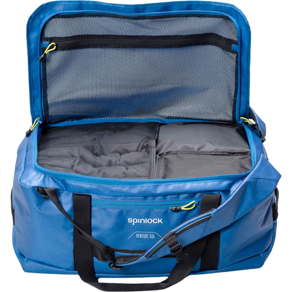2026 Spinlock Venture 55L Duffle Bag DW-PBS / 55PB - Pacific Blue